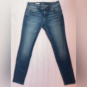 size 6p kut from the cloth denim toothpick skinny jeans